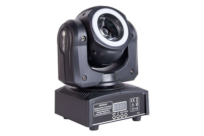 Colorkey Mover Halo Beam QUAD MKII - RGBW Beam Moving Head with LED Halo