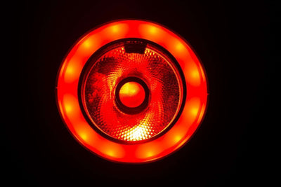 Colorkey Mover Halo Beam QUAD MKII - RGBW Beam Moving Head with LED Halo