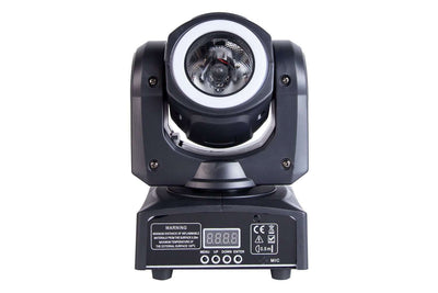 Colorkey Mover Halo Beam QUAD MKII - RGBW Beam Moving Head with LED Halo