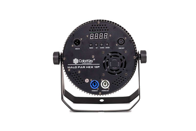 Colorkey Halo Par HEX 18P - RGBWA+UV LED Wash Par with Pixel Halo