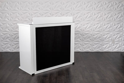 Headliner HL30081 - Solana Portable DJ Booth (White)
