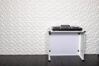Headliner HL30081 - Solana Portable DJ Booth (White)