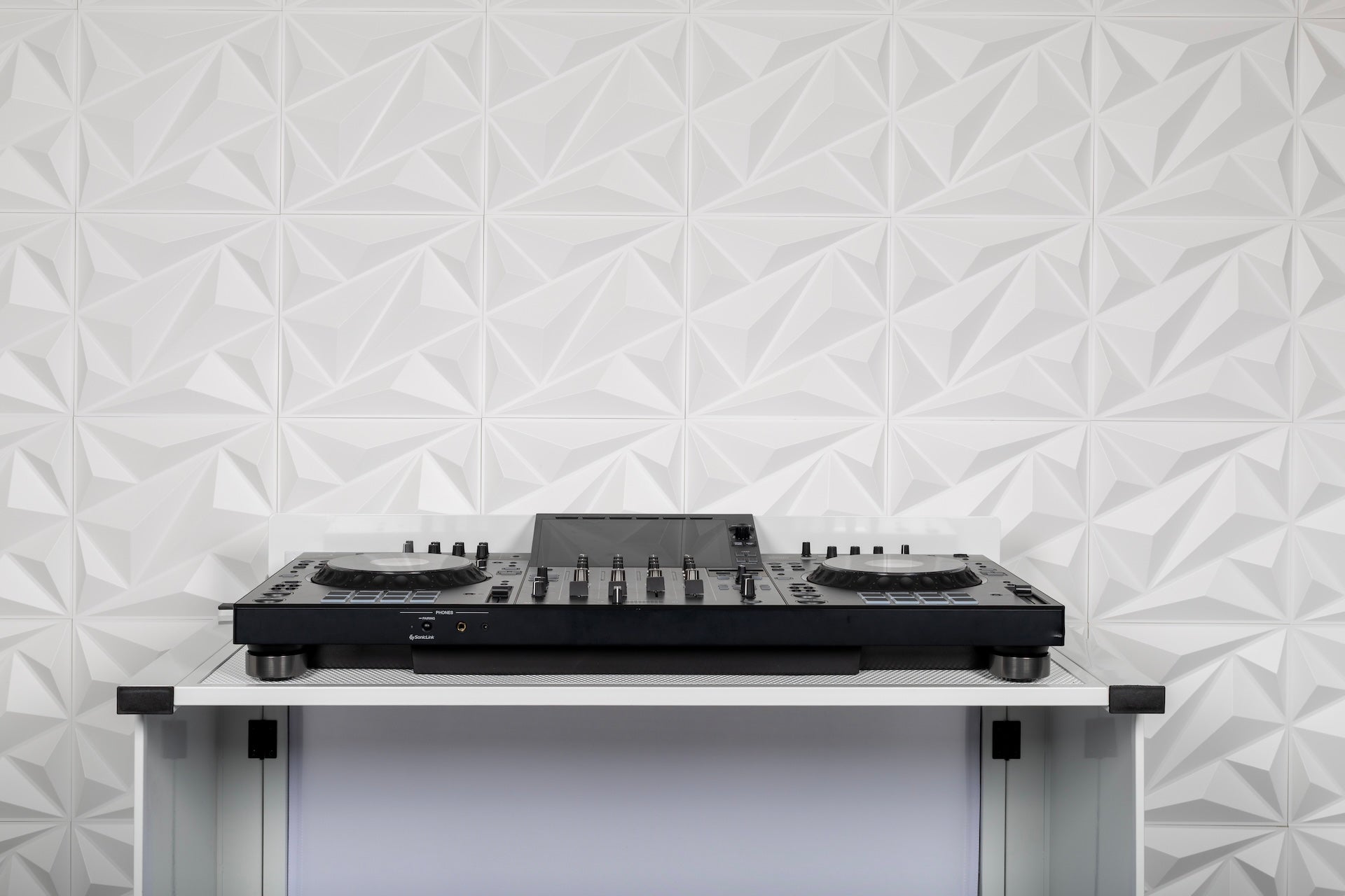 Headliner HL30081 - Solana Portable DJ Booth (White)