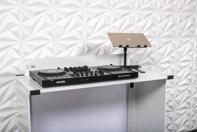 Headliner HL30081 - Solana Portable DJ Booth (White)