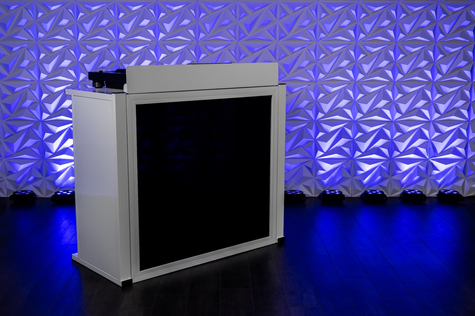 Headliner HL30081 - Solana Portable DJ Booth (White)