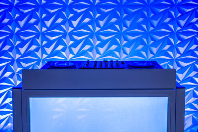 Headliner HL30081 - Solana Portable DJ Booth (White)