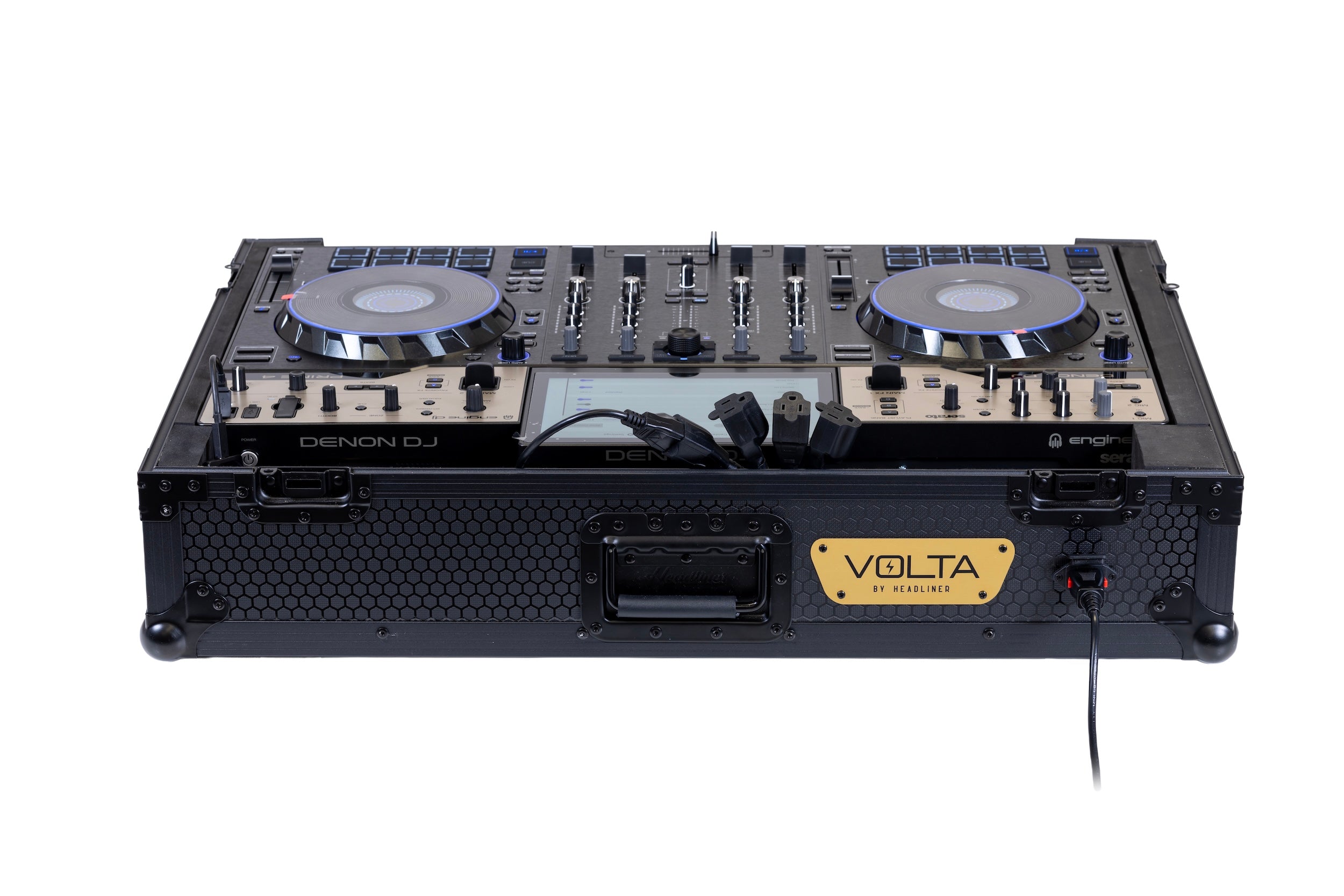 Headliner HL11001 - Estuche de transporte Volta Power-Ready para Pioneer DJ DDJ-REV5