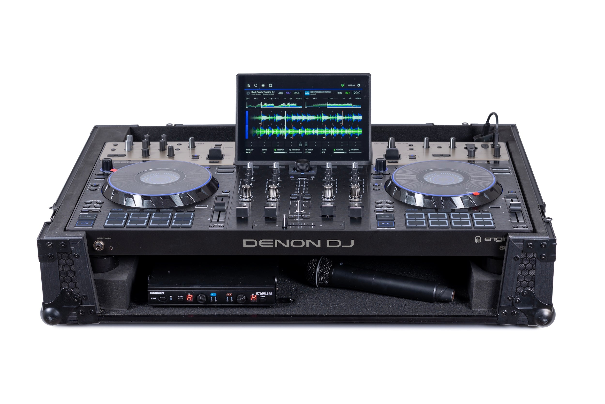 Headliner HL11001 - Estuche de transporte Volta Power-Ready para Pioneer DJ DDJ-REV5