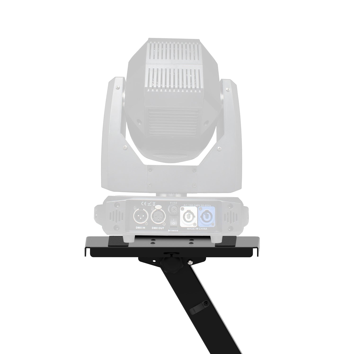 ProX BLACK Audio Monitor DJ Lighting Side Mounting Shelf for B3 DJ Table Workstation by Humpter
