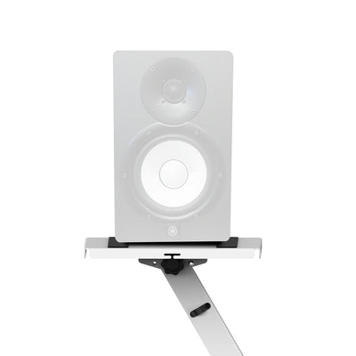 ProX White Pair of Audio Monitor DJ Lighting Side Mounting Stand for B3 DJ Table Workstation by Humpter