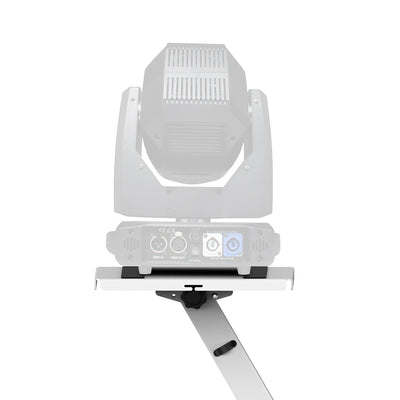 ProX White Pair of Audio Monitor DJ Lighting Side Mounting Stand for B3 DJ Table Workstation by Humpter