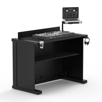 ProX BLACK B3 Quick Folding DJ Controller Turntable CD-J Facade Table Workstation by Humpter