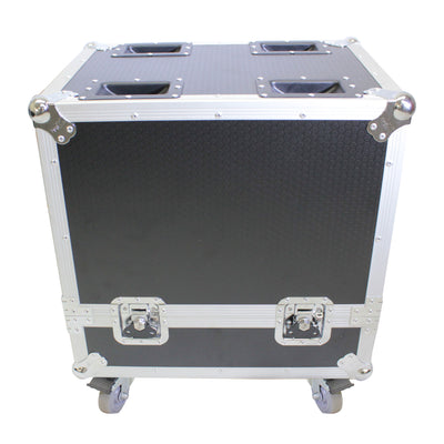 ProX Line Array Flight Case for 2 RCF HDL6-A HDL26-A Speakers W/Wheels