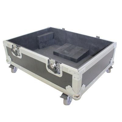 ProX Line Array Flight Case for 2 RCF HDL6-A HDL26-A Speakers W/Wheels