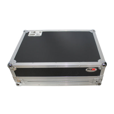 ProX Rack Mount 19" Mixer Case 7U Top Slant Removable Front Panel fits Gemini CDM-4000