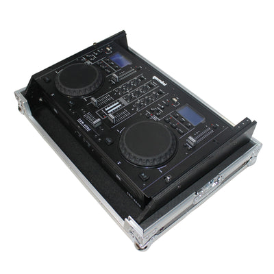 ProX Rack Mount 19" Mixer Case 7U Top Slant Removable Front Panel fits Gemini CDM-4000