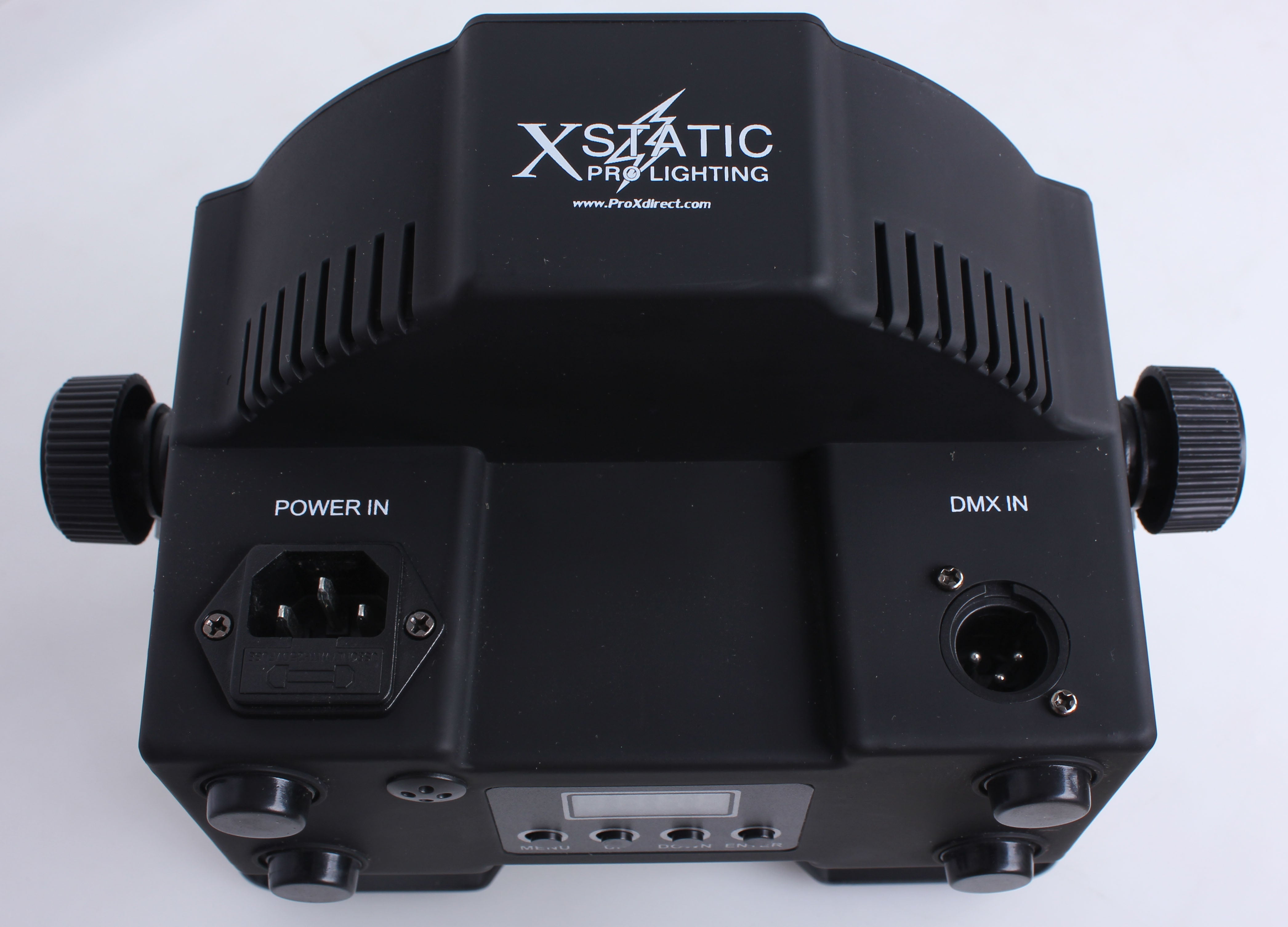 ProX Fusion RGBWA Par 36x 1W LED Slim Par Black Housing