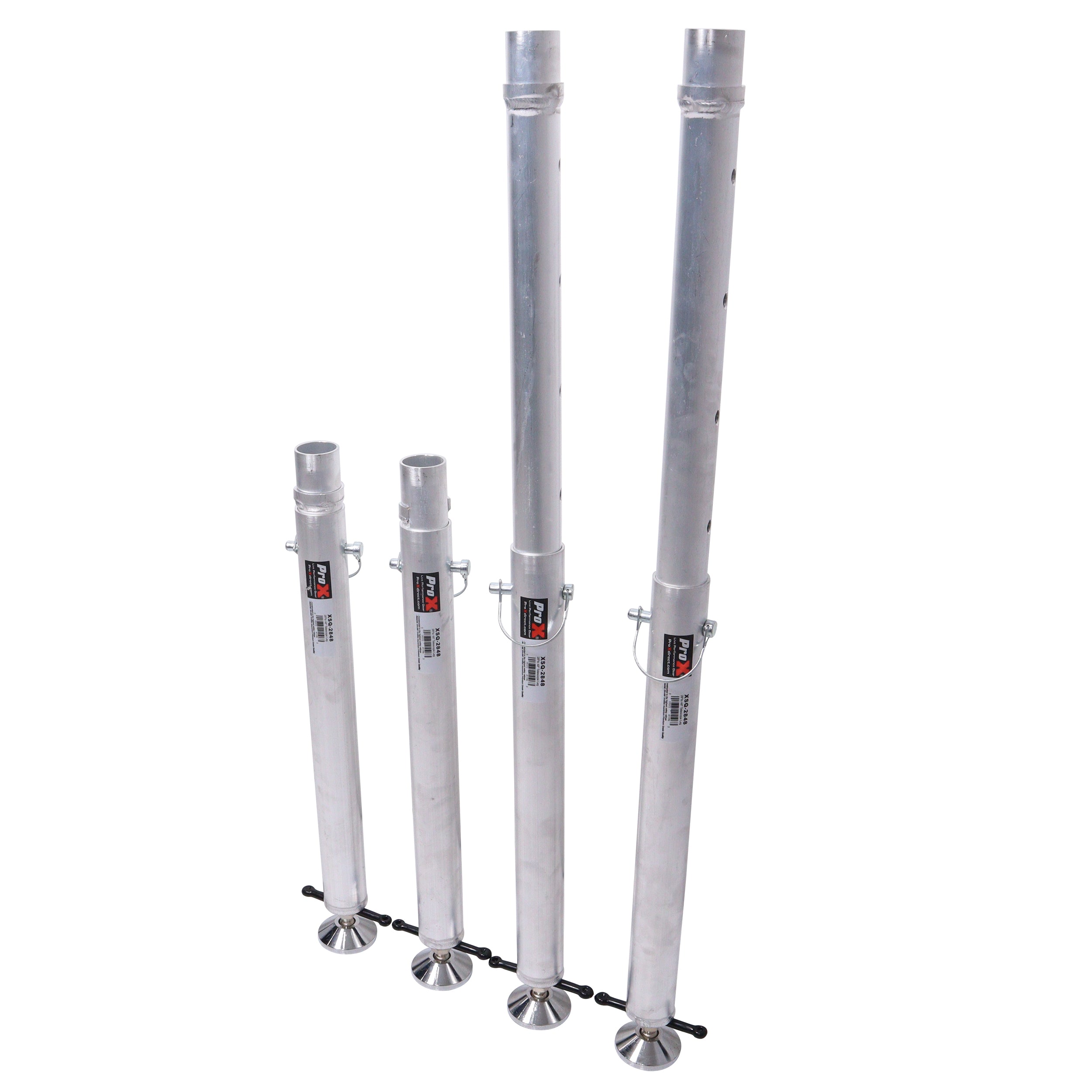 ProX Set of Four StageQ Platform Telescoping Legs 28 to 48 inch Height Adjustable Legs Only