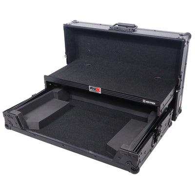 ProX ATA Flight Case For Pioneer DDJ-REV1 DJ Controller with Laptop Shelf - Black