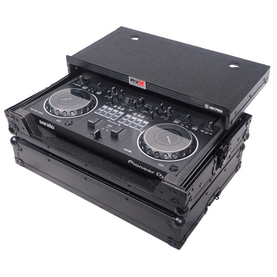 ProX ATA Flight Case For Pioneer DDJ-REV1 DJ Controller with Laptop Shelf - Black