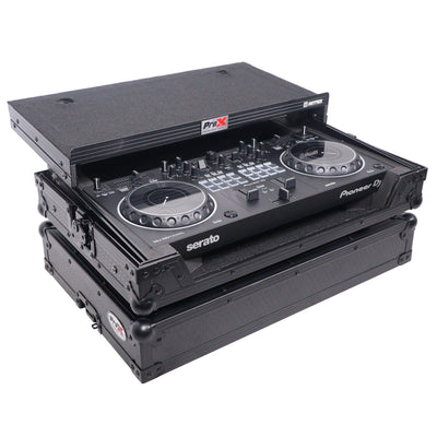 ProX ATA Flight Case For Pioneer DDJ-REV1 DJ Controller with Laptop Shelf - Black
