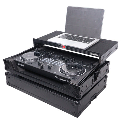 ProX ATA Flight Case For Pioneer DDJ-REV1 DJ Controller with Laptop Shelf - Black