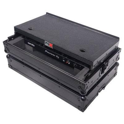 ProX ATA Flight Case For Pioneer DDJ-REV1 DJ Controller with Laptop Shelf - Black