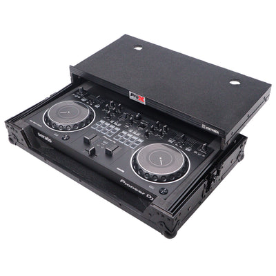 ProX ATA Flight Case For Pioneer DDJ-REV1 DJ Controller with Laptop Shelf - Black
