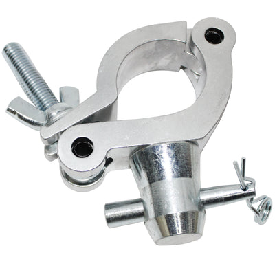 ProX Aluminum Side Entry Pro M10 Truss Clamp with Half Conical for 2" Truss Tube Capacity 661 lbs.