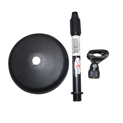 ProX Desktop Microphone Stand with 6" Round Base