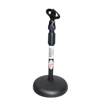 ProX Desktop Microphone Stand with 6" Round Base