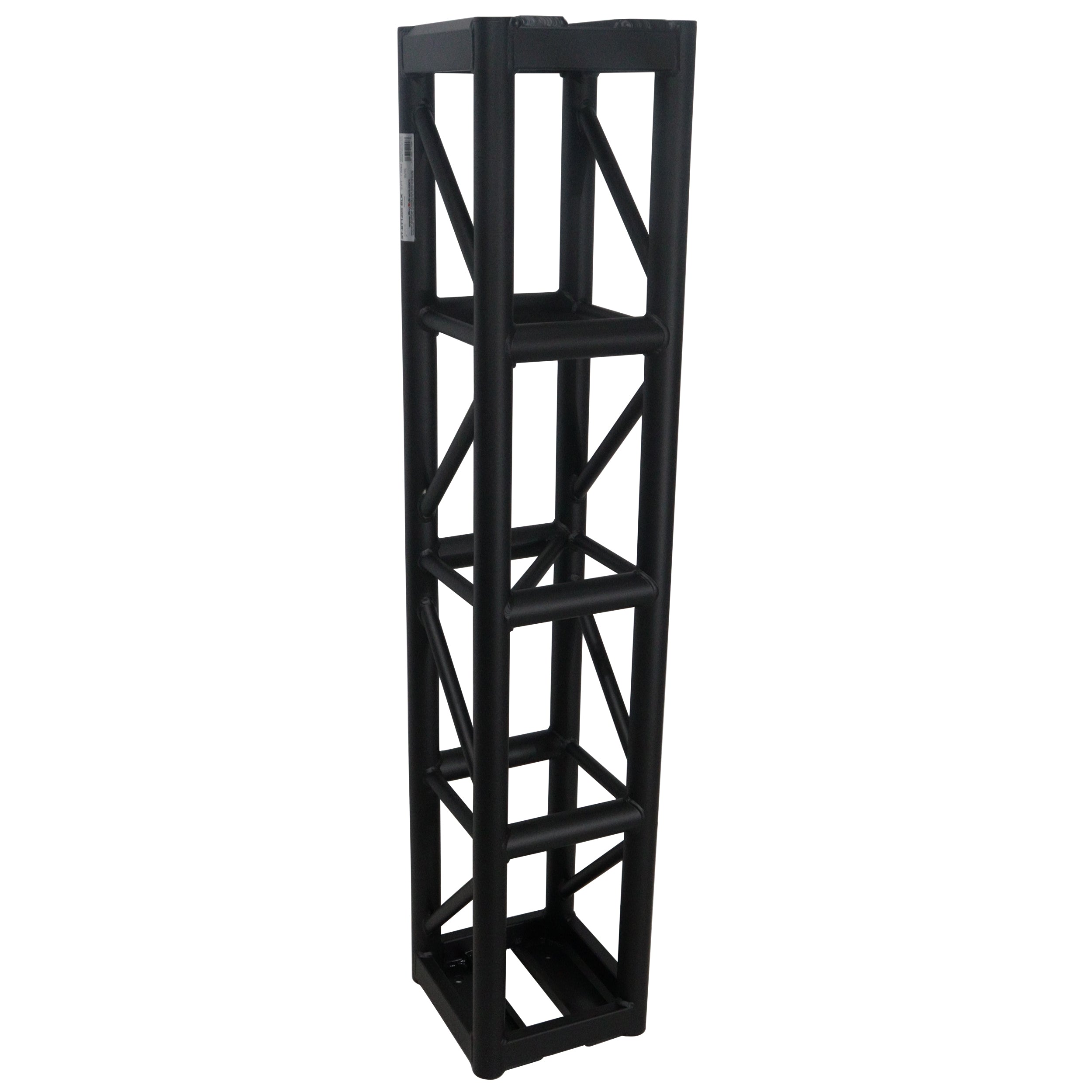 ProX 6Ft. BoltX Black Bolted 12 Inch Professional Box Truss Segment | 3mm Wall – Black Finish