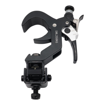 ProX 4 Quick 90º Folding XPress Trigger Truss Clamp Clamp Moving Head Adapters with Quick Press Trigger Truss 2 in. Black Finish