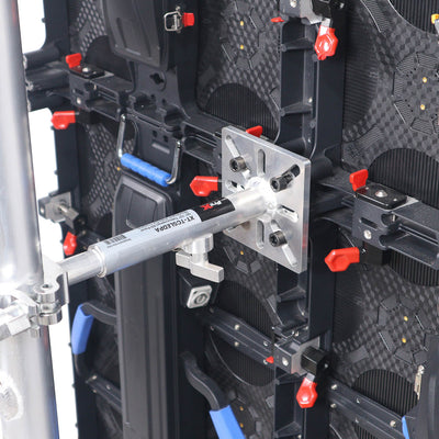 ProX Ground Support Stabilizing 1M / 3.28ft T-Base for LED Screen Wall Stacking for F32 or 12-inch Bolt Truss Segments
