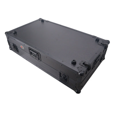 ProX ATA Style Flight Case for Pioneer DDJ-REV7 DJ Controller with Wheels and 1U Rackspace Black Finish