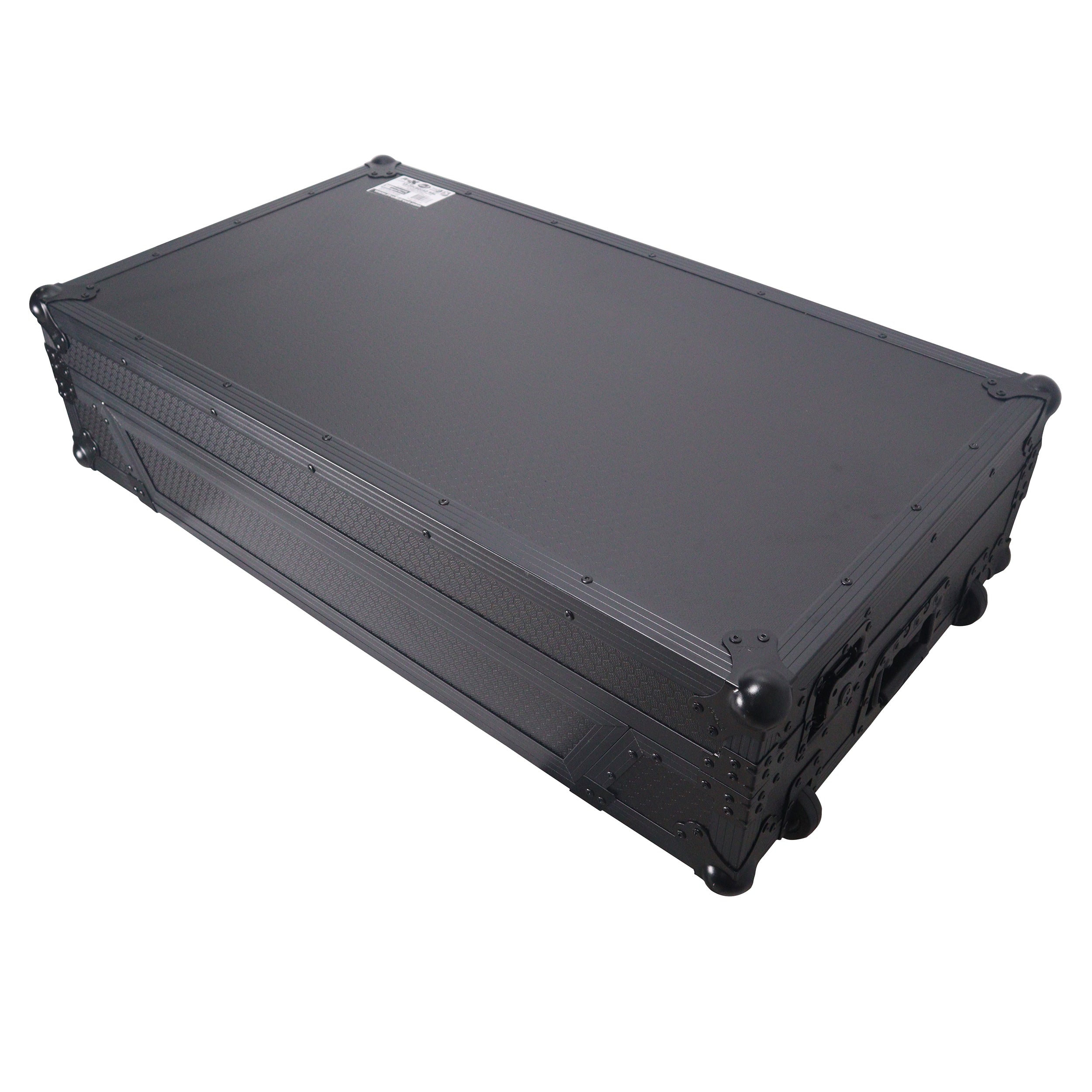 ProX ATA Style Flight Case for Pioneer DDJ-REV7 DJ Controller with Wheels and 1U Rackspace Black Finish