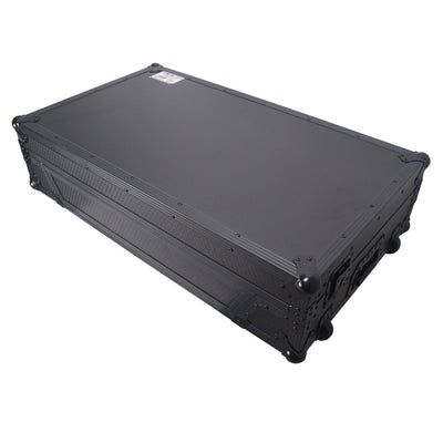 ProX ATA Style Flight Case for Pioneer DDJ-REV7 DJ Controller with Wheels and 1U Rackspace Black Finish