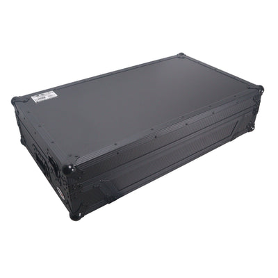 ProX ATA Style Flight Case for Pioneer DDJ-REV7 DJ Controller with Wheels and 1U Rackspace Black Finish