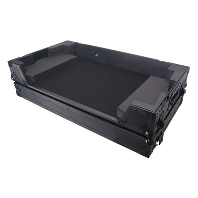 ProX ATA Style Flight Case for Pioneer DDJ-REV7 DJ Controller with Wheels and 1U Rackspace Black Finish