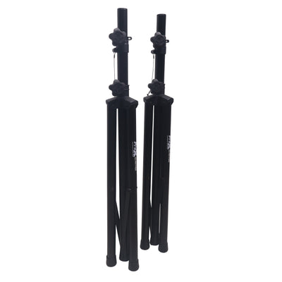 ProX Set of 2 Heavy Duty Speaker Tripod Stands 6 ft. (44"-72") W/Bag