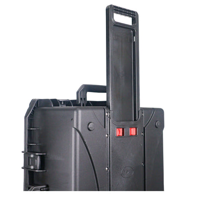 ProX UltronX MEDIUM Water Resistant ABS Molded Portable Storage Case for Audio Camera Tactical includes cut pluck foam - 14x19x7.5