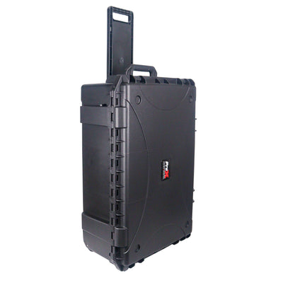 ProX UltronX MEDIUM Water Resistant ABS Molded Portable Storage Case for Audio Camera Tactical includes cut pluck foam - 14x19x7.5