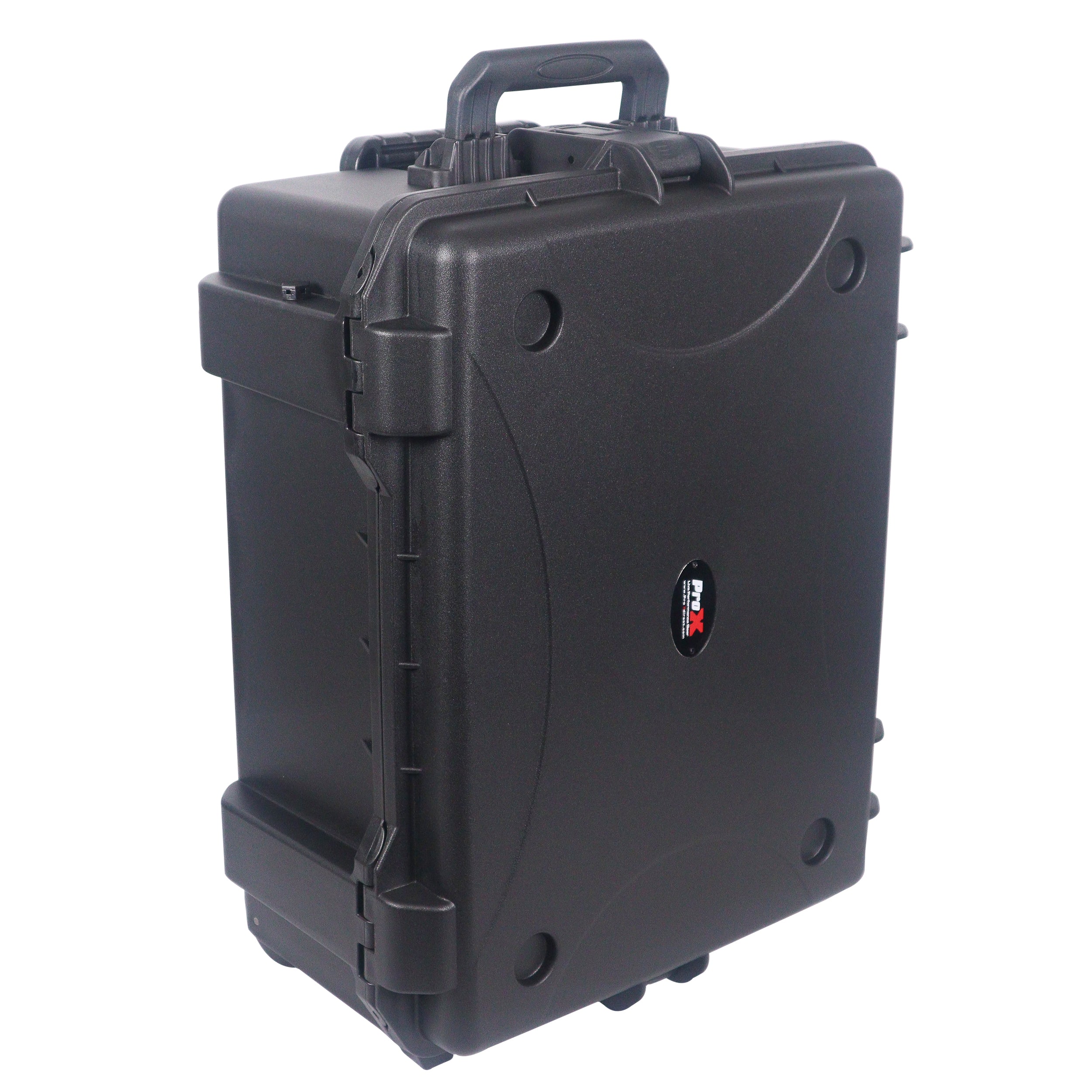 ProX UltronX MEDIUM Water Resistant ABS Molded Portable Storage Case for Audio Camera Tactical includes cut pluck foam - 14x19x7.5