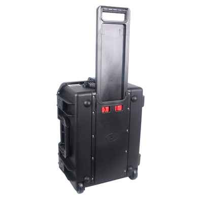 ProX UltronX MEDIUM Water Resistant ABS Molded Portable Storage Case for Audio Camera Tactical includes cut pluck foam - 14x19x7.5