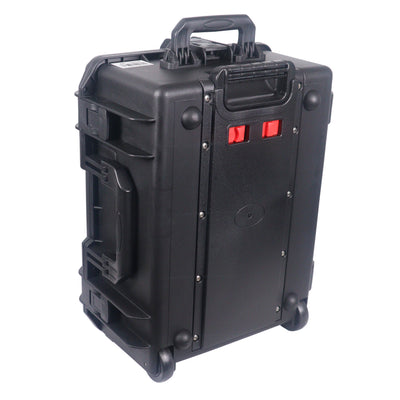 ProX UltronX MEDIUM Water Resistant ABS Molded Portable Storage Case for Audio Camera Tactical includes cut pluck foam - 14x19x7.5