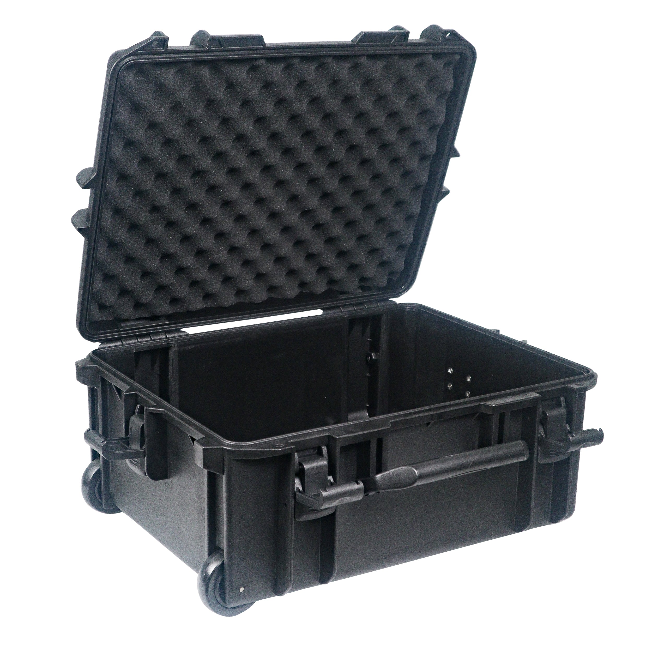 ProX UltronX MEDIUM Water Resistant ABS Molded Portable Storage Case for Audio Camera Tactical includes cut pluck foam - 14x19x7.5