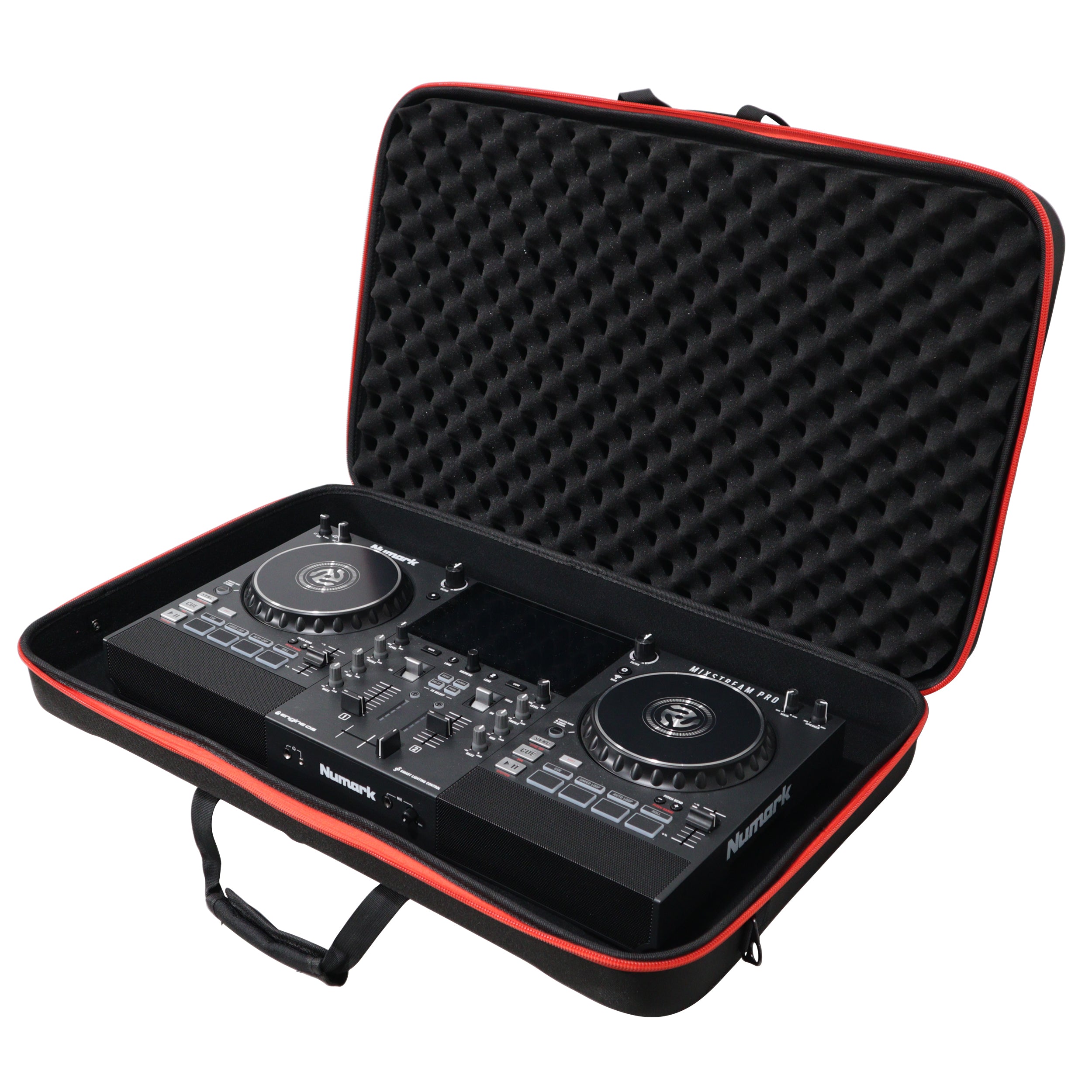 ProX ZeroG Ultra Lightweight Hard Shell DJ Controller Shoulder Strap Bag for Pioneer DDJ-RX SX3 S1 and Numark Mixstream Pro Mixdeck -