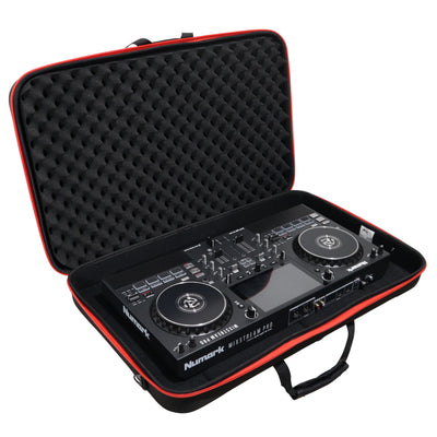ProX ZeroG Ultra Lightweight Hard Shell DJ Controller Shoulder Strap Bag for Pioneer DDJ-RX SX3 S1 and Numark Mixstream Pro Mixdeck -