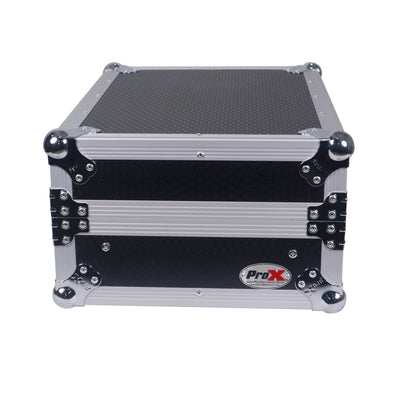 ProX 8U Top Mount Slanted Flight Case for 19 inch Mixers