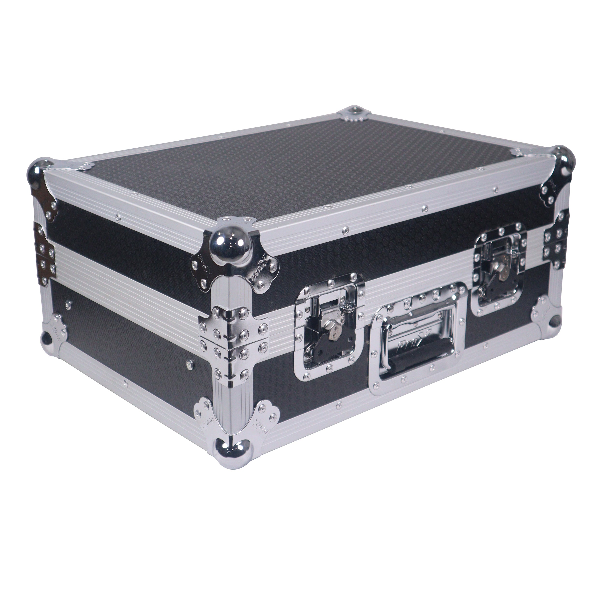 ProX 8U Top Mount Slanted Flight Case for 19 inch Mixers